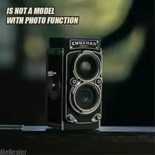 Càmera Digital CCD Estil Retro